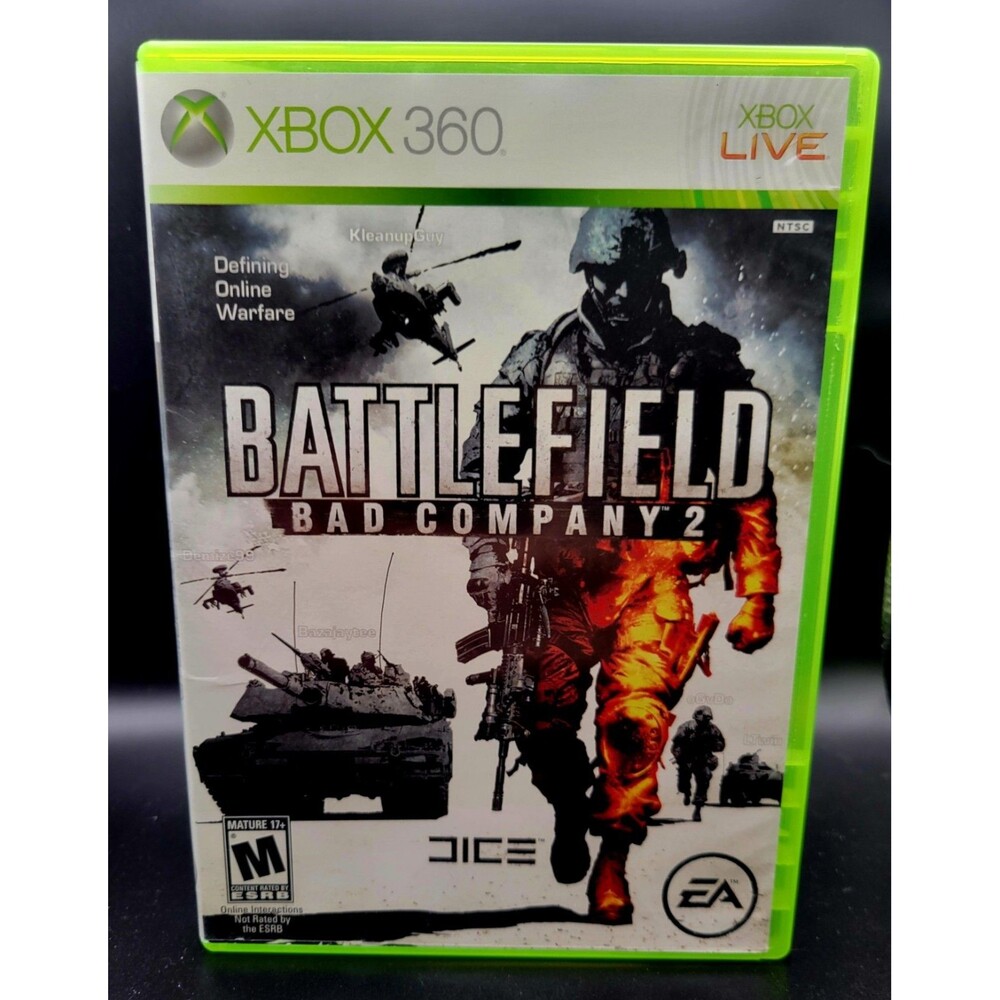 Battlefield: Bad Company 2 (Microsoft Xbox 360) Complete/Tested/No Manual